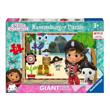 Puzzle 24 giant Pavimento: Gabby's Dollhouse B