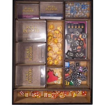 Inserto Compatible con ROLL PLAYER (Base + Expansión ó Expansion)