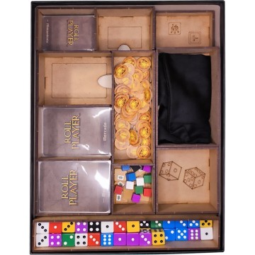 Inserto Compatible con ROLL PLAYER (Base + Expansión ó Expansion)