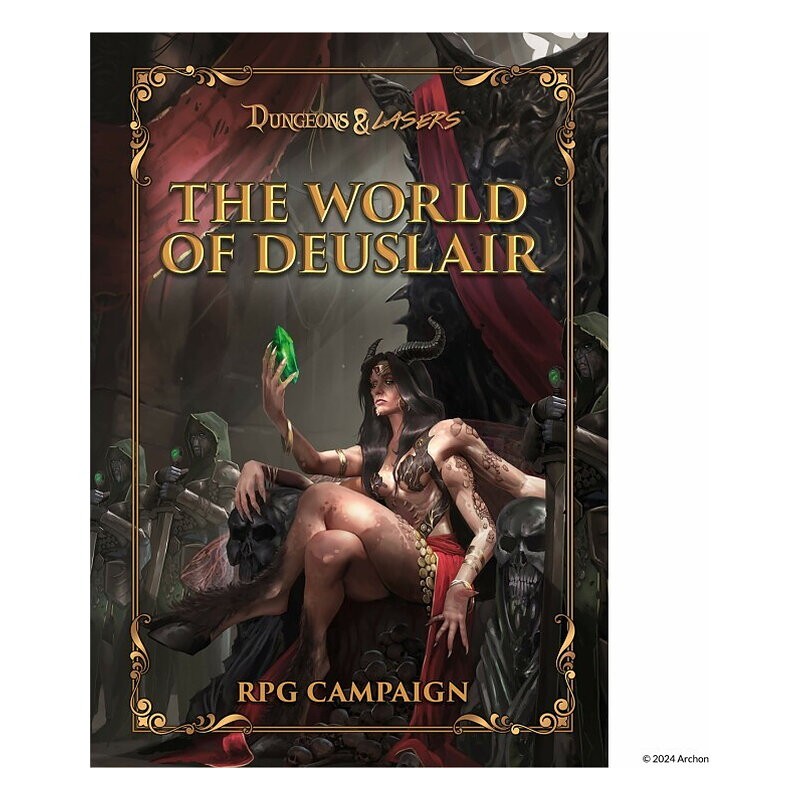 The World of Deuslair: Rpg Campaign - Dungeons & Lasers (Inglés)