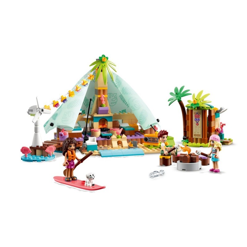 LEGO-41700 Glamping en la Playa
