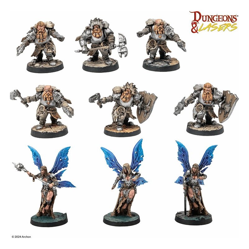 Armies of Deuslair - Dungeons & Lasers (Inglés)