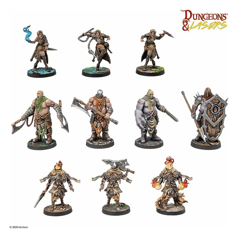 Armies of Deuslair - Dungeons & Lasers (Inglés)