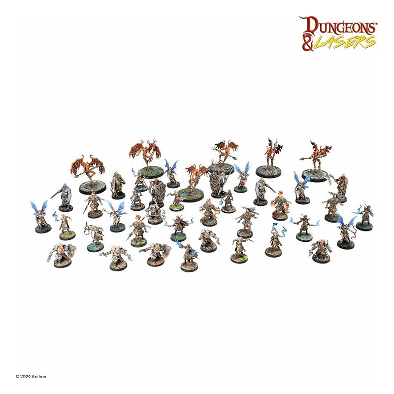 Armies of Deuslair - Dungeons & Lasers (Inglés)