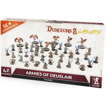 Armies of Deuslair - Dungeons & Lasers (Inglés)