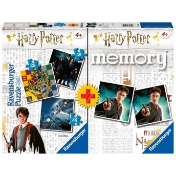 Multipack Memory + 3 Puzzles: Harry Potter