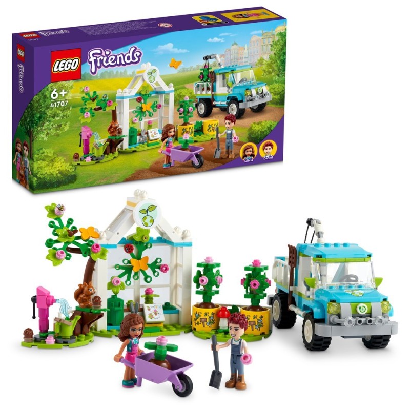 LEGO-41707 Vehículo de Plantación de Árboles