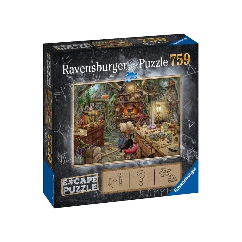 Escape Puzzle 759 pz: La Cocina de la bruja