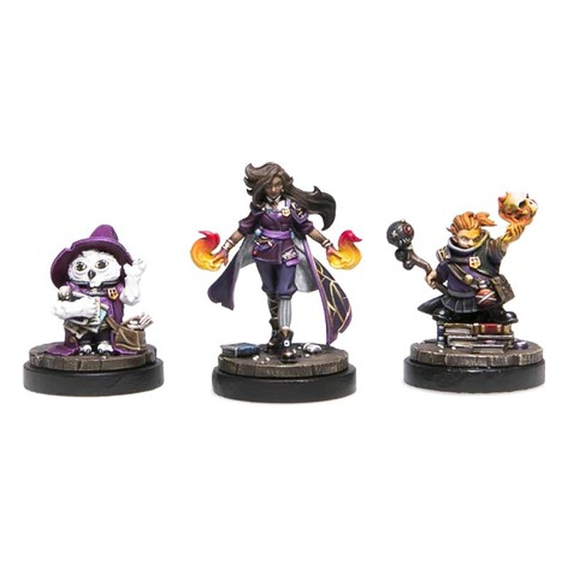 First Class: Arcane & Might Miniatures - Adventures & Academia (Inglés)