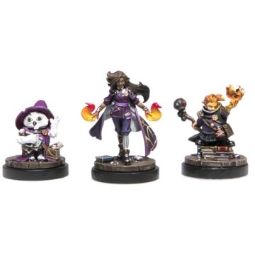 First Class: Arcane & Might Miniatures - Adventures & Academia (Inglés)