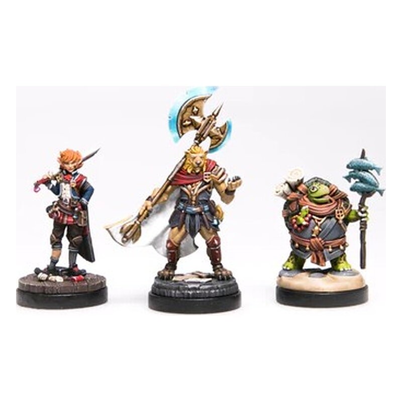 First Class: Arcane & Might Miniatures - Adventures & Academia (Inglés)