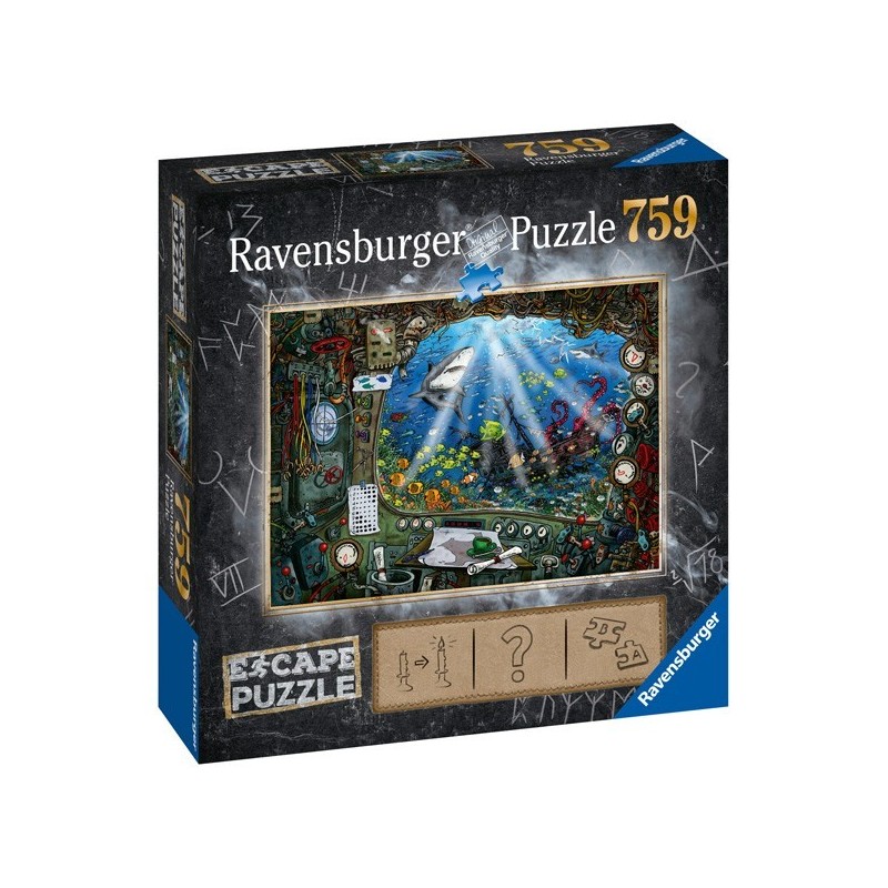 Escape Puzzle 759 pz: Submarino
