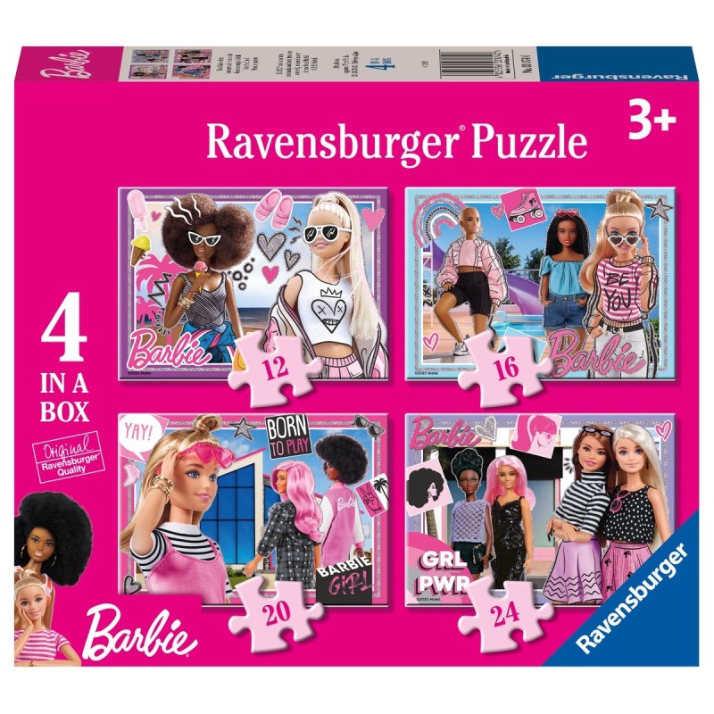 Puzzle 4 in a box: Barbie