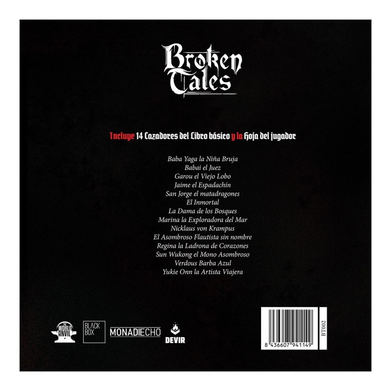 Broken tales - Hojas de cazador