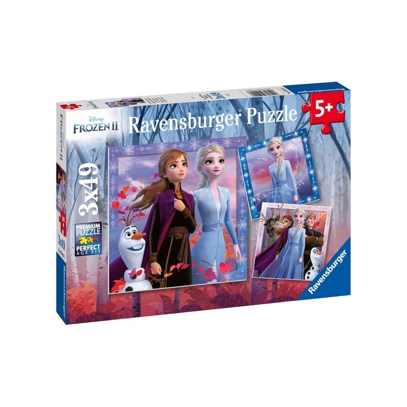 Puzzle 3 X 49 Pz: Frozen 2