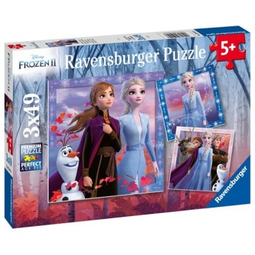Puzzle 3 X 49 Pz: Frozen 2