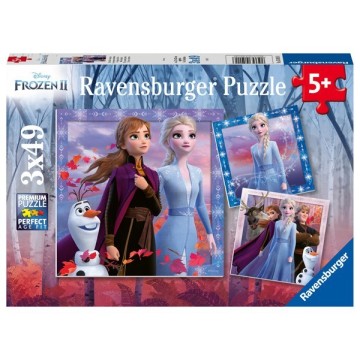 Puzzle 3 X 49 Pz: Frozen 2