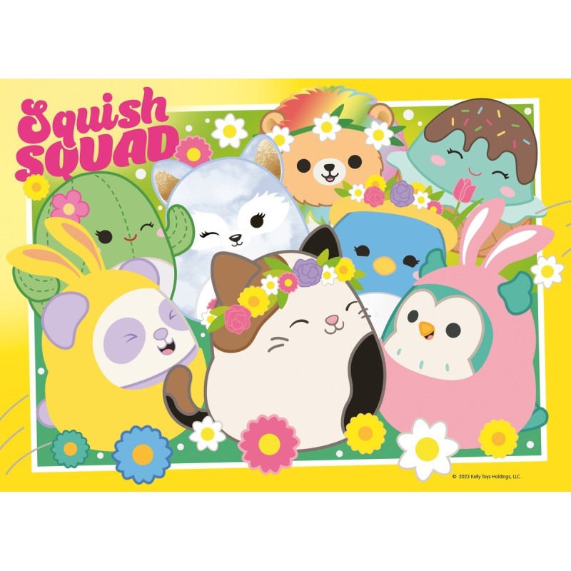 Puzzle 4x100 Bumper Pack: Squishmallows
