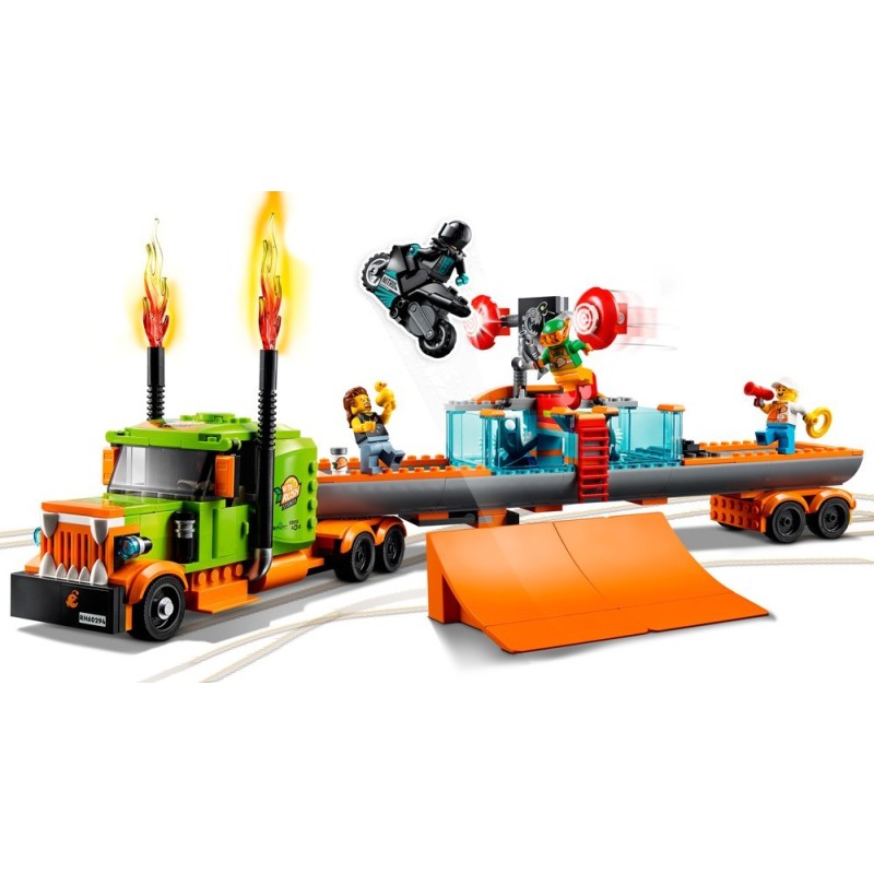 LEGO-60294 Espectáculo Acrobático: Camión