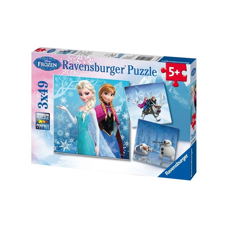 Puzzle 3 X 49 Pz: Frozen B