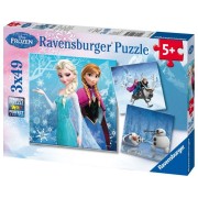 Puzzle 3 X 49 Pz: Frozen B