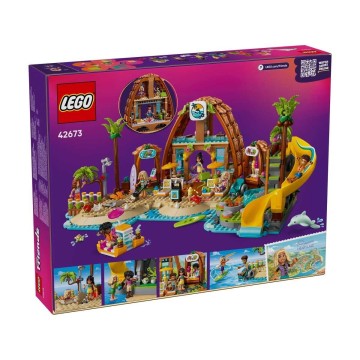 LEGO-42673 Hotel de Vacaciones Familiares en la Playa