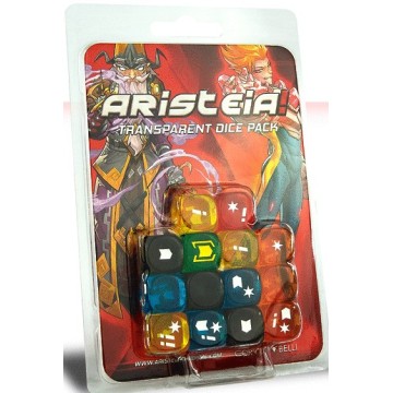 Transparent Dice Pack - Aristeia!