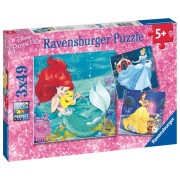 Puzzle 3 X 49 Pz: Princesas Disney B