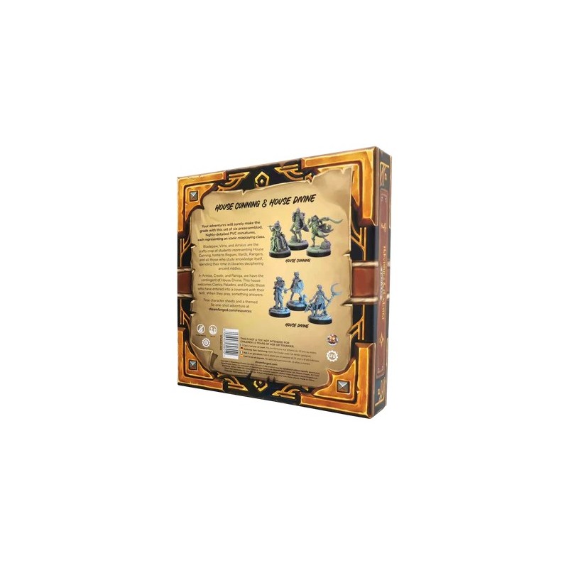 First Class - Cunning & Divine Miniatures - Adventures & Academia (Inglés)