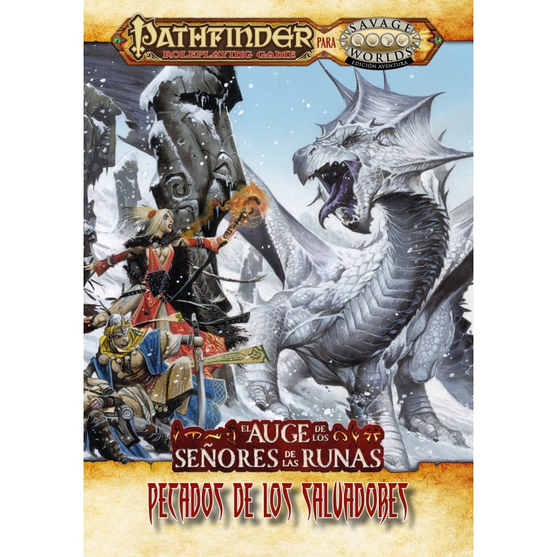 Pecados de los salvadores - El auge de los señores de las runas - Pathfinder - Savage Worlds
