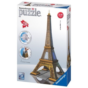 Puzzle 3D - Serie Media: Tour Eiffel