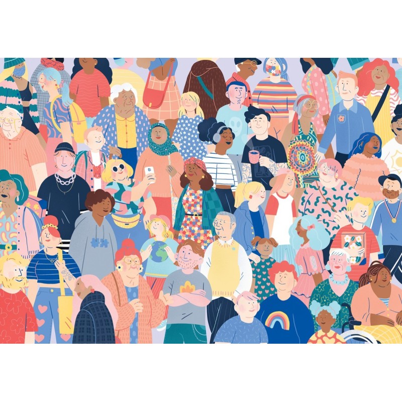 Puzzle 1000 pz - Gente de Puzzle 1