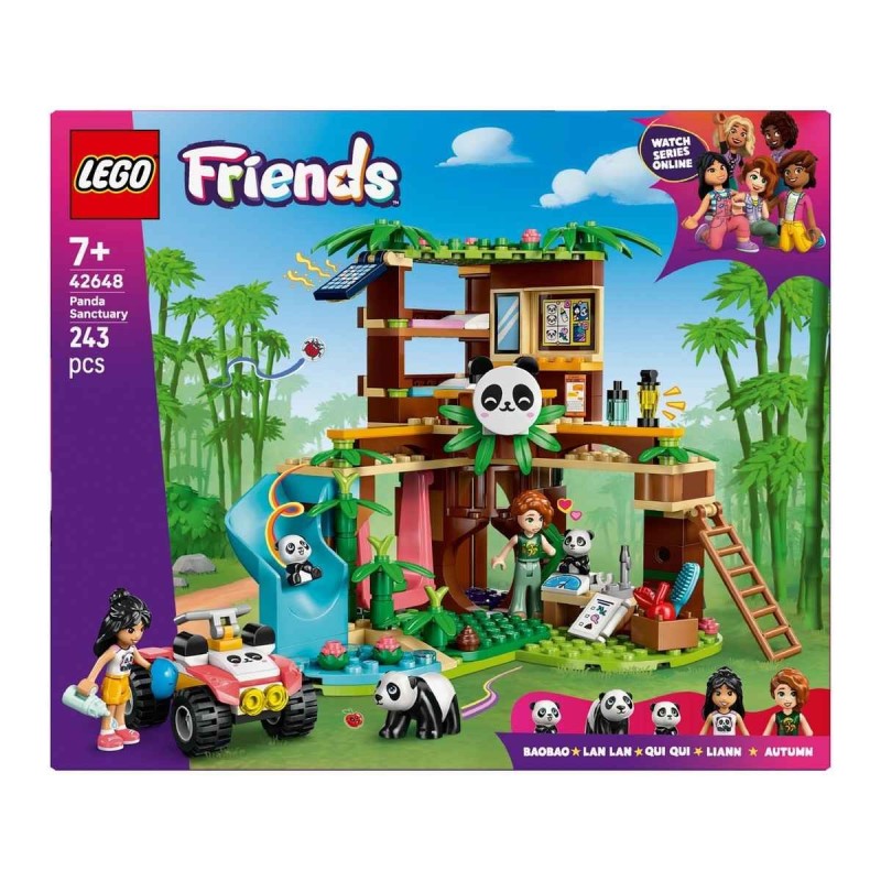 LEGO-42648 Cuidado Animal en el Refugio para Pandas