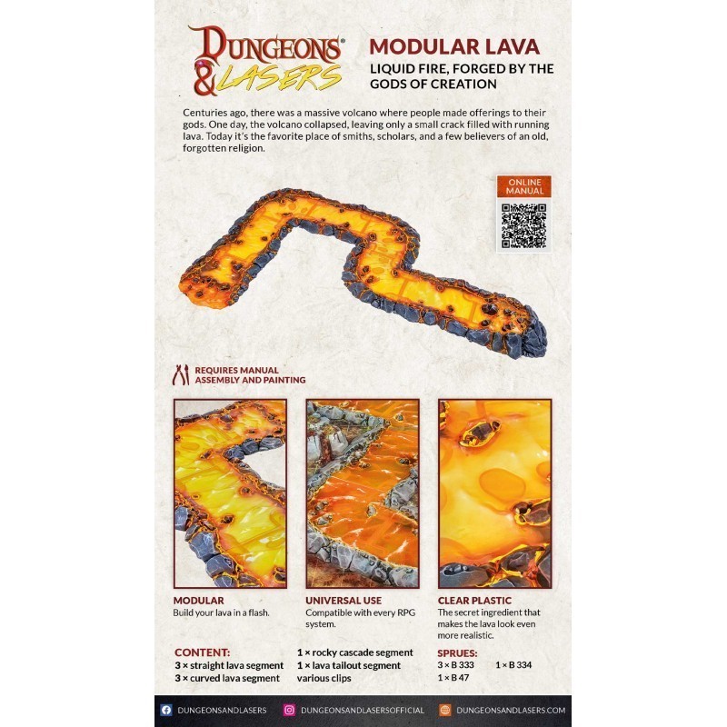 Modular Lava - Dungeons & Lasers