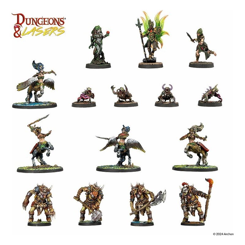 Deuslair Core Set - Dungeons & Lasers (Inglés)