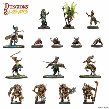 Deuslair Core Set - Dungeons & Lasers (Inglés)