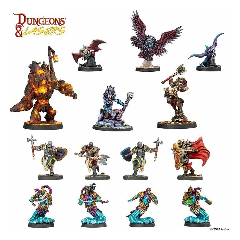 Deuslair Core Set - Dungeons & Lasers (Inglés)