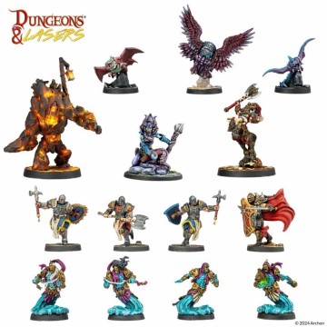 Deuslair Core Set - Dungeons & Lasers (Inglés)