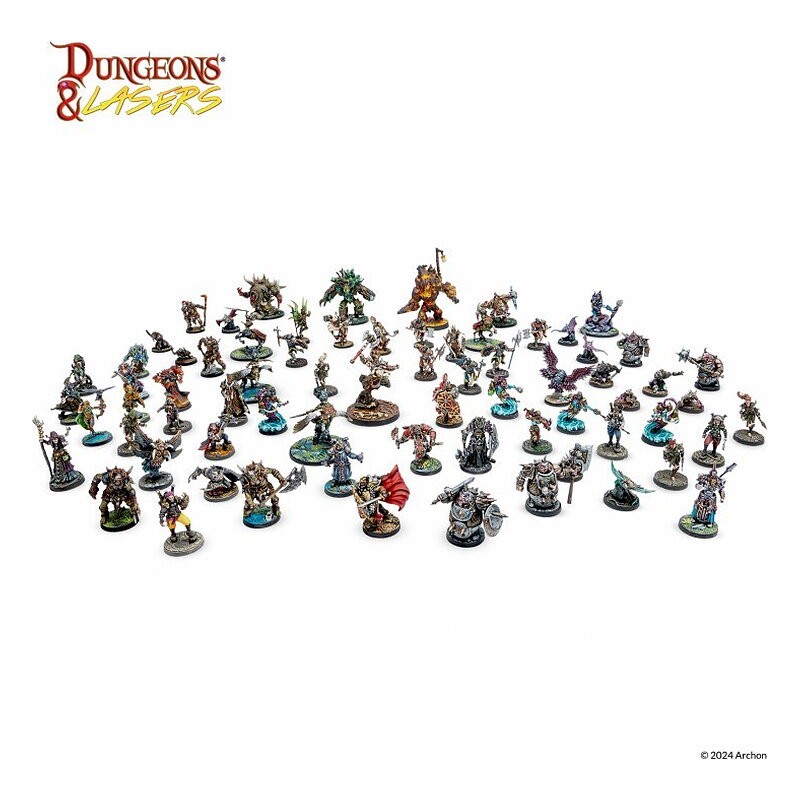 Deuslair Core Set - Dungeons & Lasers (Inglés)