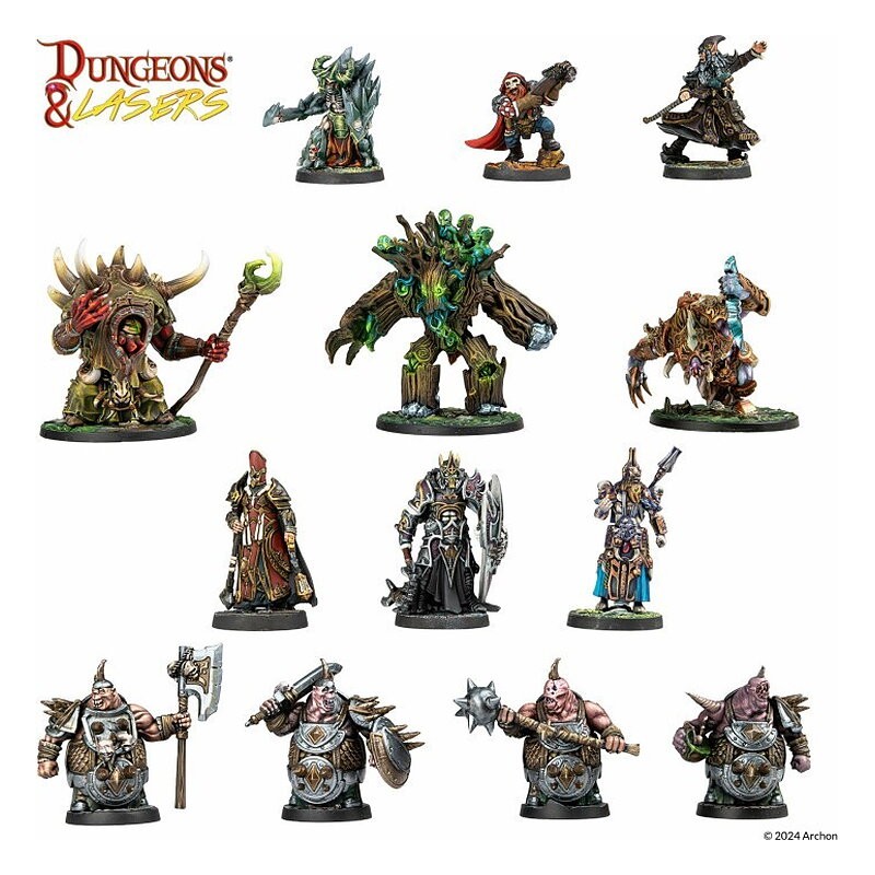 Deuslair Core Set - Dungeons & Lasers (Inglés)