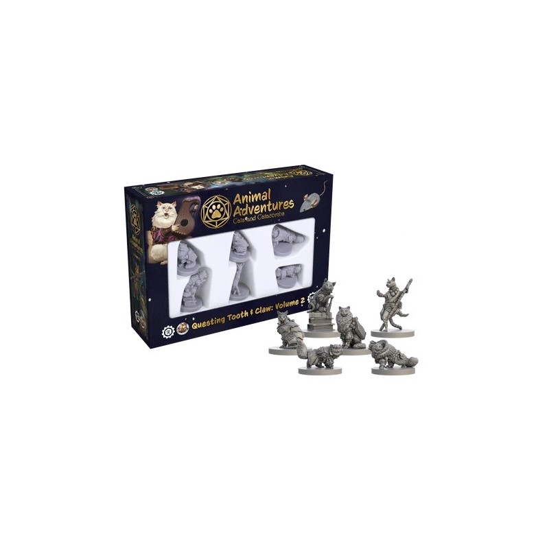Cats and Catacombs: Volume 2 - Animal Adventures (Inglés)