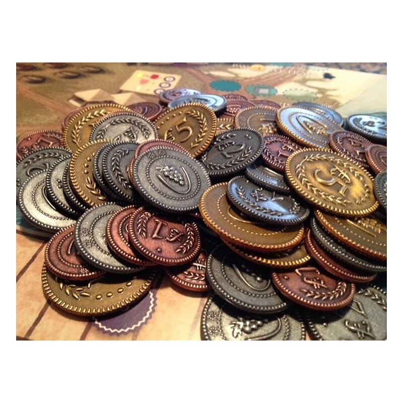 Viticulture - Monedas Metalicas