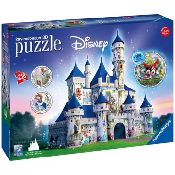 Puzzle 3D - Serie Maxi: Disney Fantasy Castle