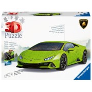 Puzzle 3D - Vehículos: Lamborghini Huracán EVO Verde