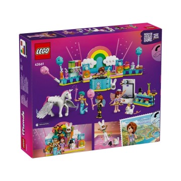 LEGO-42661 Fiesta de Disfraces con Unicornio y Hada