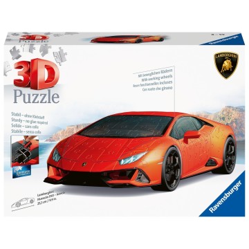 Puzzle 3D - Vehículos: Lamborghini Huracán EVO