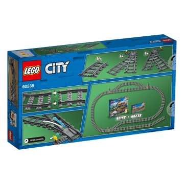 LEGO-60238 Cambios de Agujas
