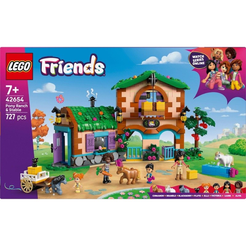 LEGO-42654 Rancho y Establo de Ponis