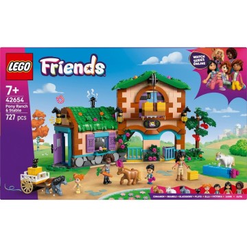 LEGO-42654 Rancho y Establo de Ponis