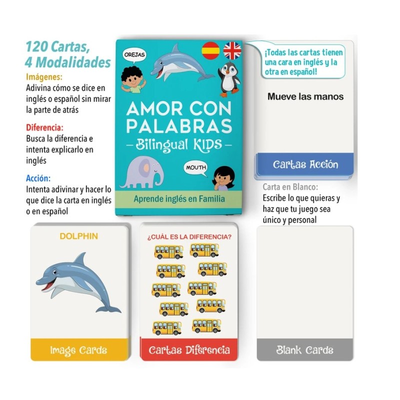 Amor con Palabras: Bilingual Kids